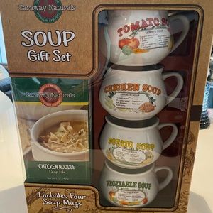 Caraway Naturals vintage soup mugs (collectible)